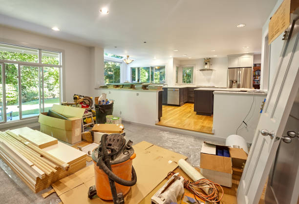 Professional Kitchen Flooring technician working in Montgomeryville, PA